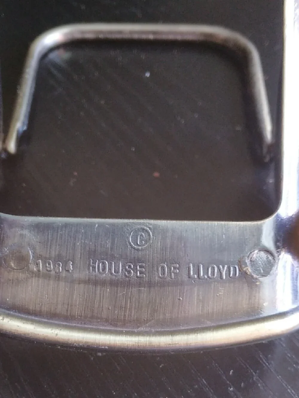 Vintage 80s House Of Lloyd Firewood Log Coaster Set and Gold Lion Head Holder